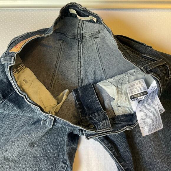 Levi’s 505 Straight Leg Women Jeans size 10M Blue W30 L32 Mid Rise Boot Cut - Picture 11 of 12